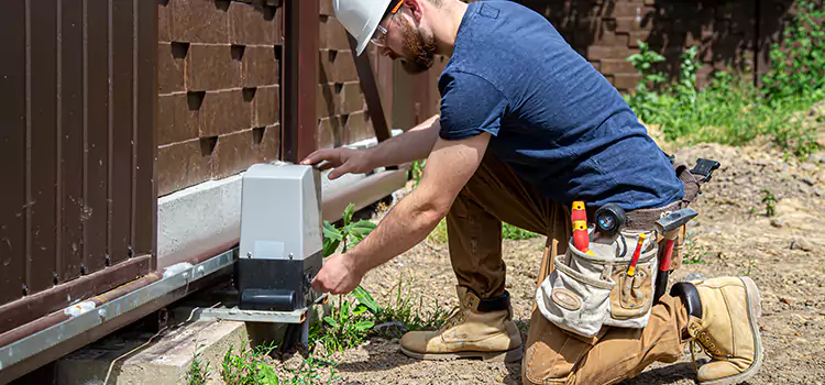 Electric Driveway Gate Installation North Amityville